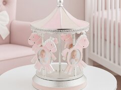 Cauti cadoul de botez ideal? Descopera caruselul muzical argintat eJuliana